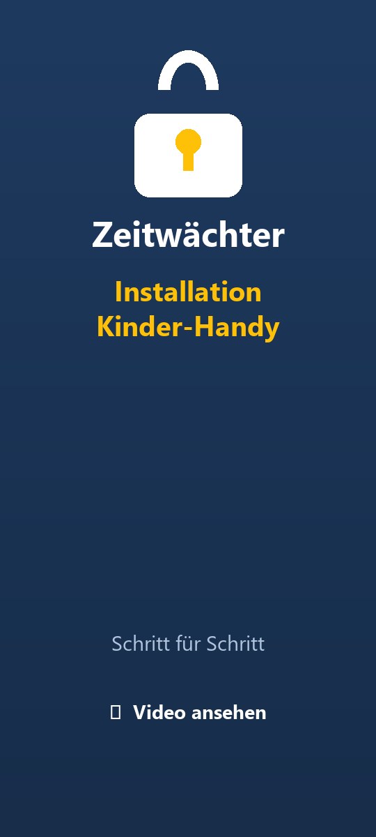 Vorschau: Installation auf dem Kinder-Handy